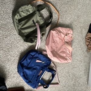 Logan and Lenora / Canvella selling just the weekend trip and duffel bag